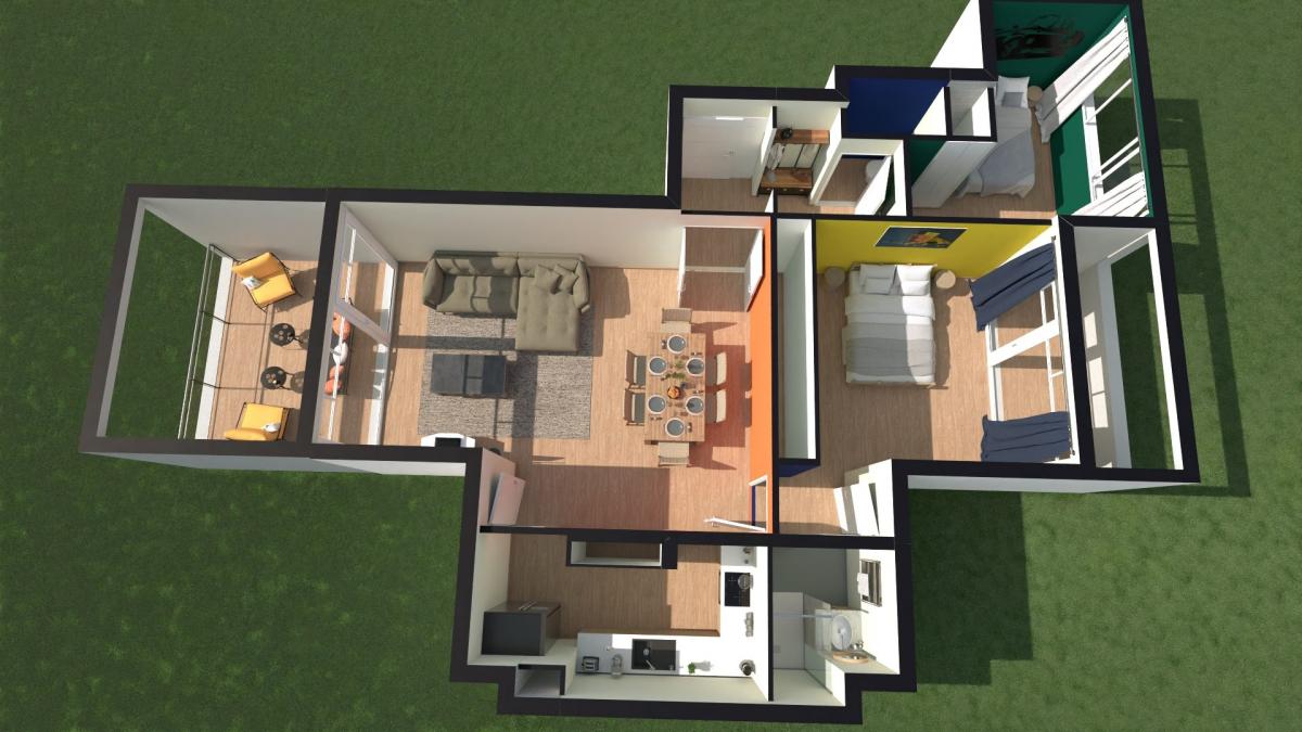 EXCLUSIVITÉ : T2/3 DE 70M2 AVEC CAVE ET PARKING
