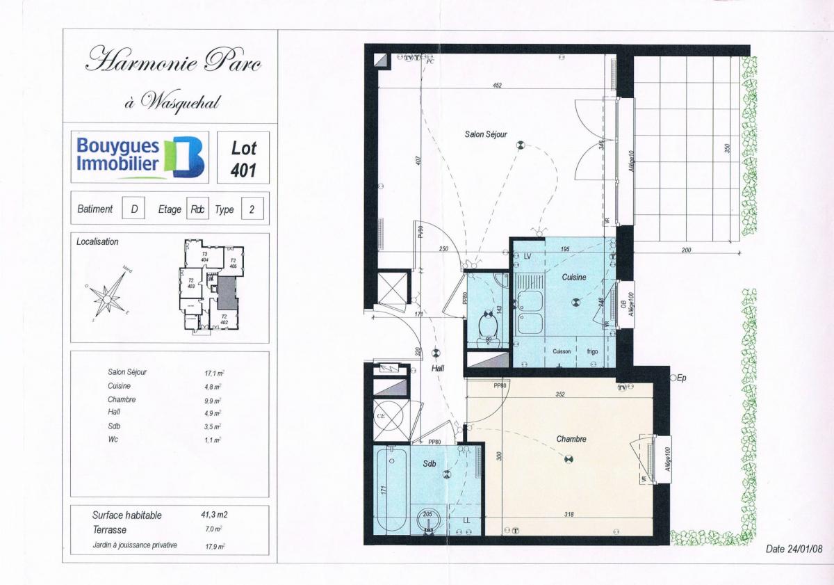 vente appartement wasquehal refva21169 gf